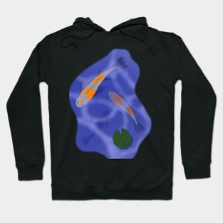 Koi pond Hoodie